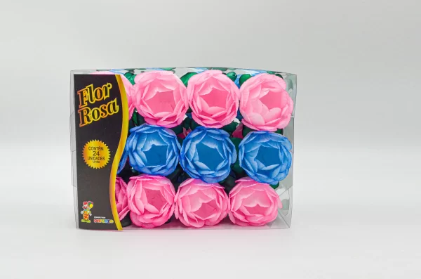 Flor Para Casamento Rosa Mista - Caixa Com 24 Unidades - Image 7