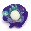 Flor de Crepom Com Nacarado - Caixa Com 40 Unidades - Imagem 19