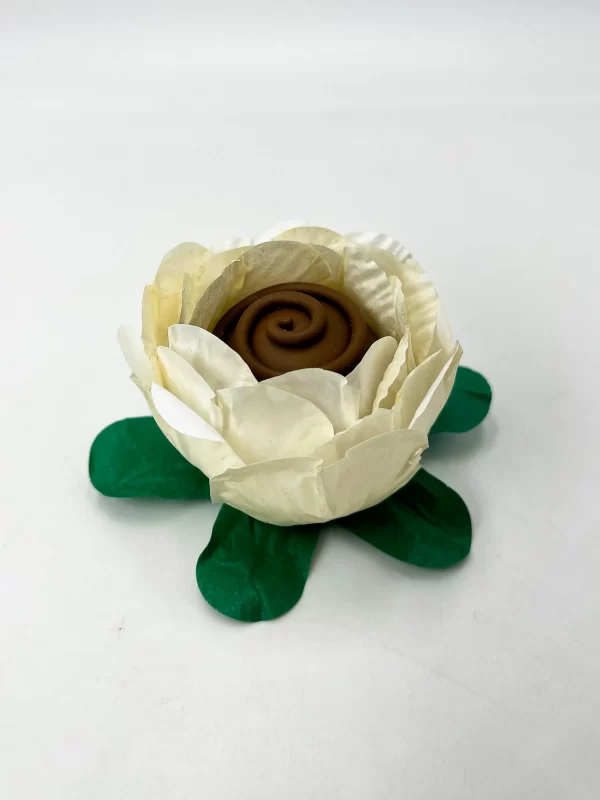 Flor Para Casamento Rosa Perolizada - Caixa Com 24 Unidades - Imagem 2