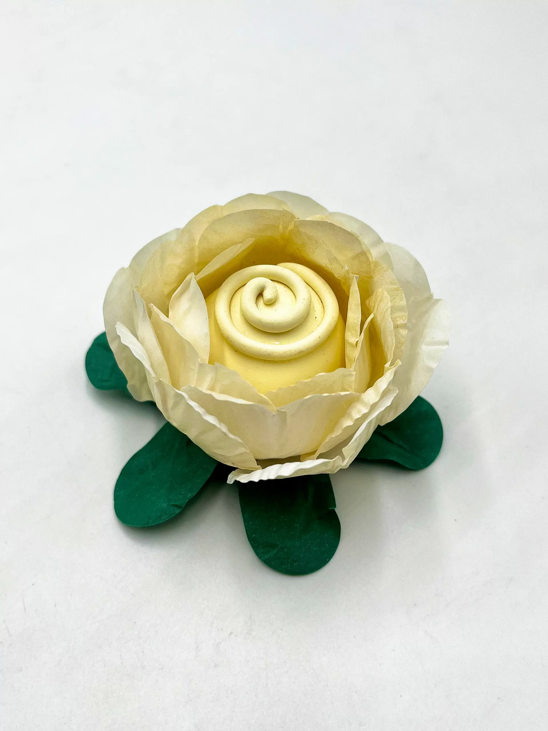 Flor Para Casamento Rosa Perolizada - Caixa Com 24 Unidades